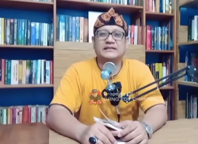 Edy Mulyadi. Foto: Dok. Youtube Edy Mulyadi