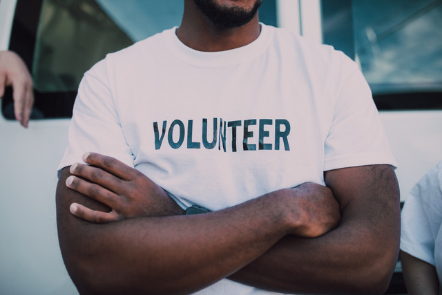 Ilustrasi seorang volunteer (https://www.pexels.com)
