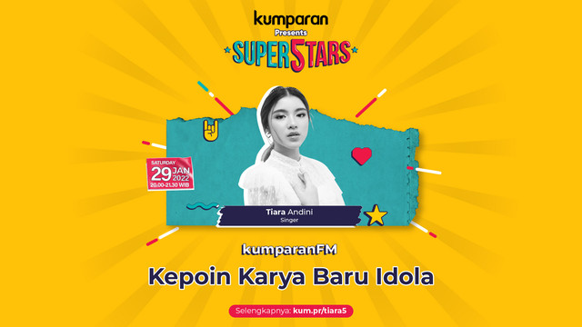 kumparanFM Accomplishment bersama Tiara Andini Foto: admin