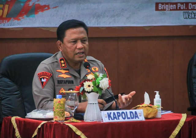 Kapolda Maluku Utara, Irjen Pol Risyapudin. Foto: Istimewa