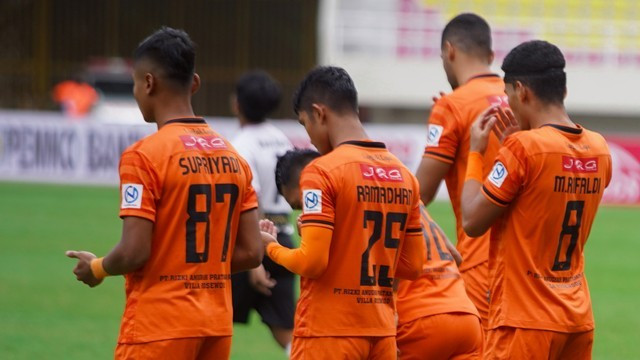 Pemain Persiraja Banda Aceh di putaran pertama Liga 1 2021/22. Foto: Dok. Persiraja