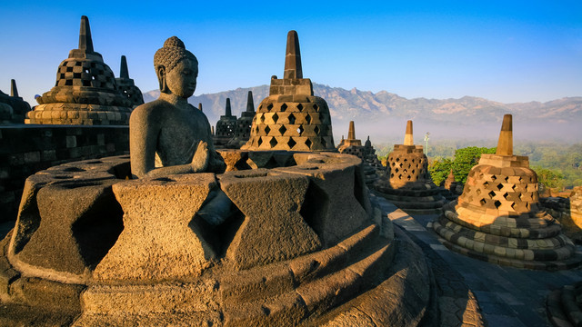 Ilustrasi Candi Borobudur. Foto: Andras Jancsik/Getty Images