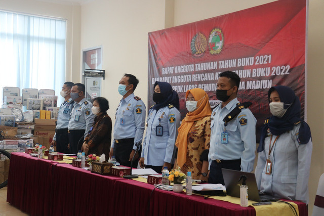 Ketua Koperasi Lapas Pemuda Madiun Berganti, Pembina : Semoga Semakin Maju (1)