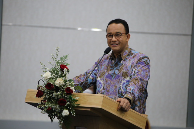 Gubernur Provinsi DKI Jakarta, Anies Baswedan, menghadiri Talkshow Format dan Tata Kelola Pemerintahan Foto: Pemprov DKI Jakarta