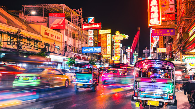 Ilustrasi Chinatown di Thailand. Foto: da-kuk/Getty Images