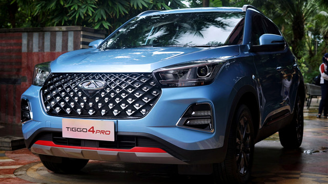 Eksterior Chery Tiggo 4 Pro a.k.a Tiggo 5X Pro di Indonesia. Foto: Muhammad Ikbal/kumparan