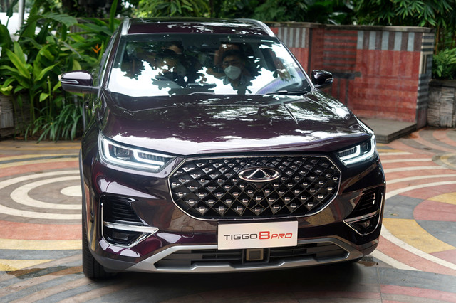 Eksterior Chery Tiggo 8 Pro. Foto: Muhammad Ikbal/kumparan