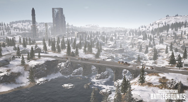 Map Vikendi PUBG. (Foto: twitter.com/PUBG_Support)