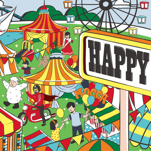 Artwork Happy - Mocca x David Bayu. Foto: Mocca