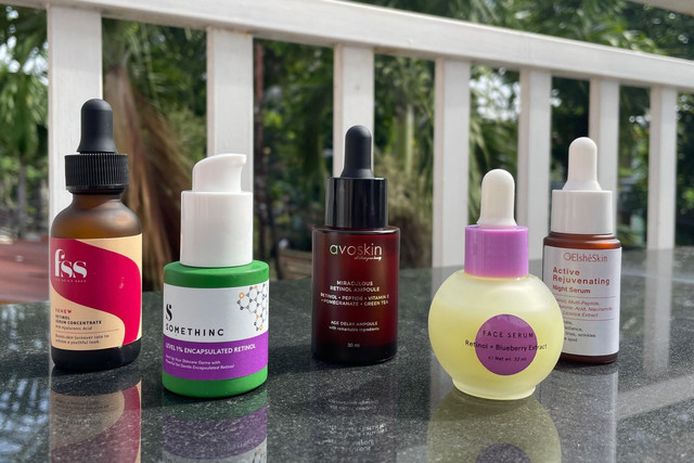 5 Produk Retinol dari Brand Lokal. Foto: Mela Nurhidayati/kumparan