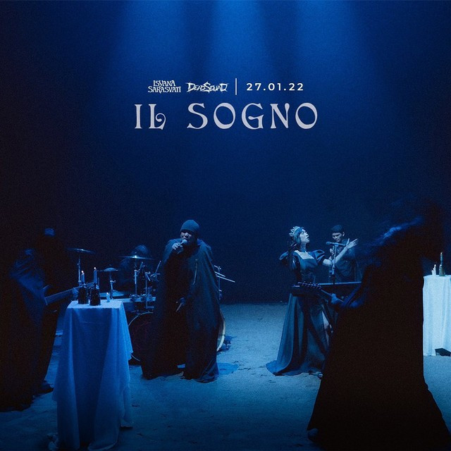 Isyana Sarasvati X Deadsquad dalam 'Il Sogno' (Sumber: INSTAGRAM/ISYANA SARASVATI)