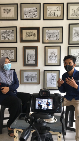 Komunikasi antar personal. foto: Ilham Abdul Aziz (12/03/2021)