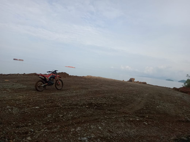 Lahan reklamasi yang digarap PT TMM, di Kolaka Utara, Sultra. Foto: Dok Istimewa.