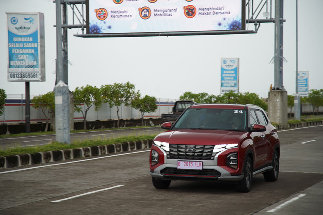 Mencoba Hyundai Creta di Bali. Foto: Hyundai