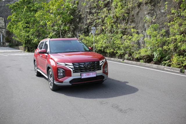Mencoba Hyundai Creta di Bali. Foto: Hyundai
