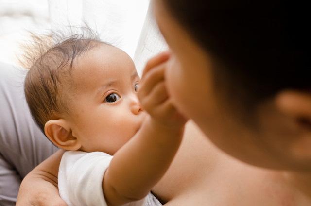 Ilustrasi bayi 1 tahun menyusui. Foto: Lifebrary/Shutterstock