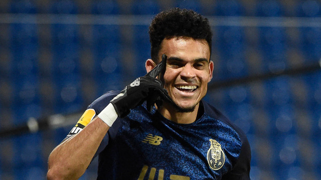 Gelandang FC Porto Kolombia Luis Diaz (19/12/2021). Foto: MIGUEL RIOPA/AFP