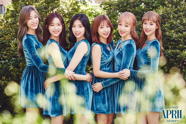 Biodata Member APRIL Foto: Soompi