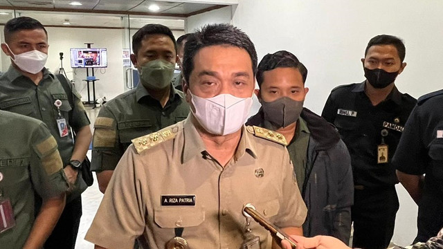 Wakil Gubernur DKI Jakarta Riza Patria di Balai Kota DKI Jakarta, Senin (31/1/2022).  Foto: Haya Syahira/kumparan