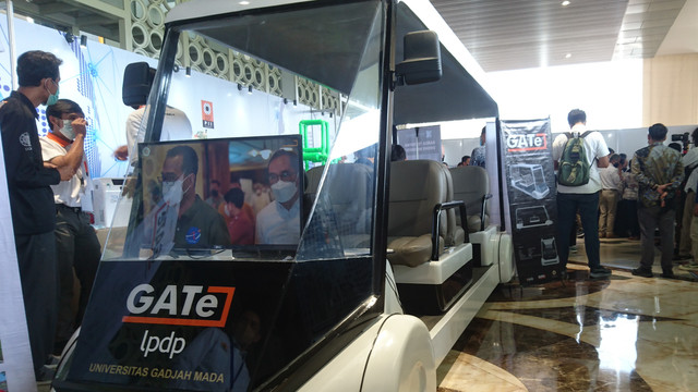 Salah satu produk purwarupa yang dipamerkan dalam Rapimda Kadin DIY akhir pekan lalu di Hotel Ambarukmo, Yogyakarta. Foto: Widi Erha Pradana