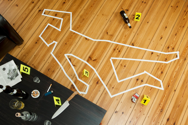 Ilustrasi TKP pembunuhan.
 Foto: Caspar Benson/Getty Images