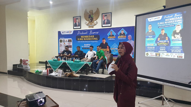 Seminar Membedah Ilmu Marketing digelar TDA Trenggalek. dok