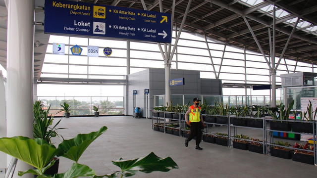 Stasiun Cikarang mulai layani penumpang KA Jarak Jauh. Foto: Humas PT KAI Daop 1 Jakarta