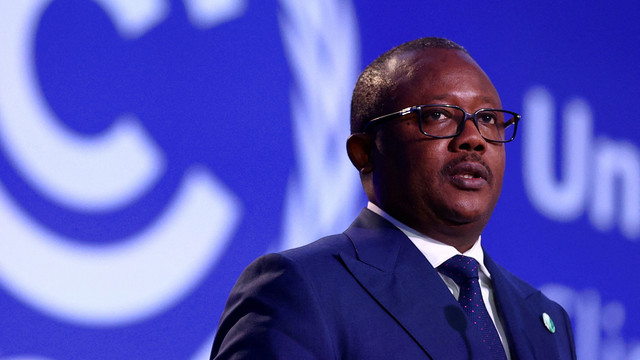 Presiden Guinea-Bissau Umaro Sissoco Embalo. Foto: Adrian Dennis/Pool via REUTERS