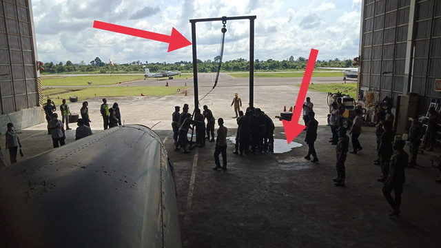 Pesawat Susi Air diusir dari Bandara Malinau Kalimantan Utara, Rabu (2/2/2022). Foto: Dok. Istimewa