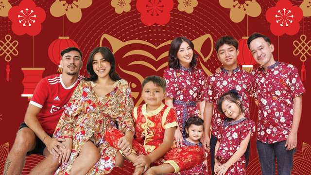 Keluarga Selebriti Rayakan Imlek 2022. Foto: Instagram