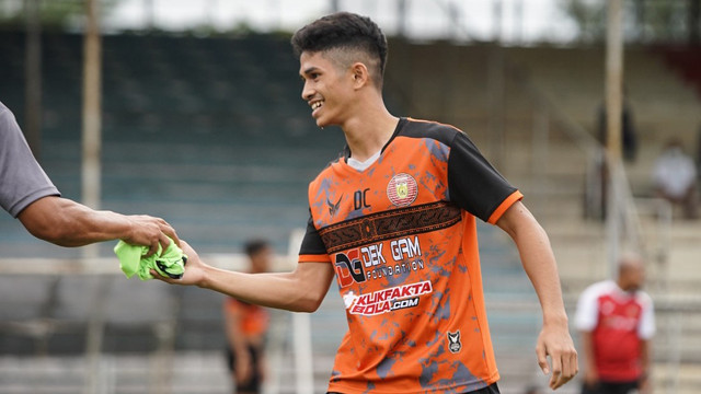 Subhan Fajri, pemain muda Persiraja Banda Aceh di Liga 1 2021/22. Foto: Dok. Persiraja