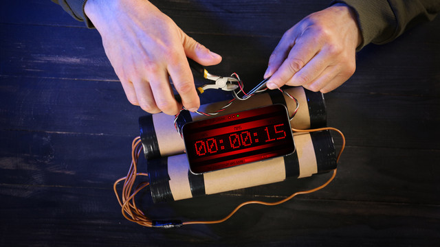 Ilustrasi bom bunuh diri. Foto: Pixel-Shot/shutterstock