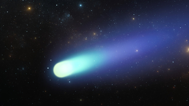 Ilustrasi Komet. Foto: Jurik Peter/shutterstock