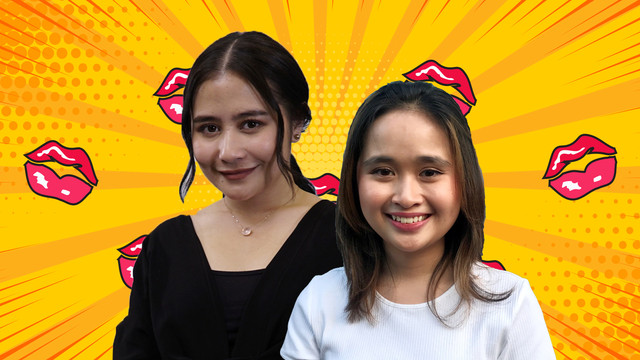 Gritte Agatha sama Prilly Latuconsina. Foto: kumparan