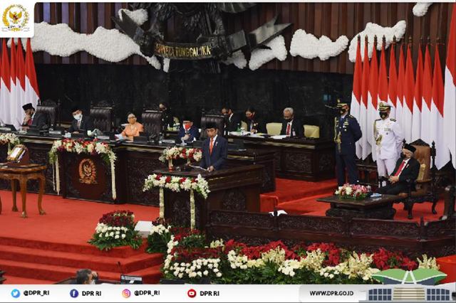 Gambaran hubungan kerja antara DPR dengan presiden. www.dpr.go.id