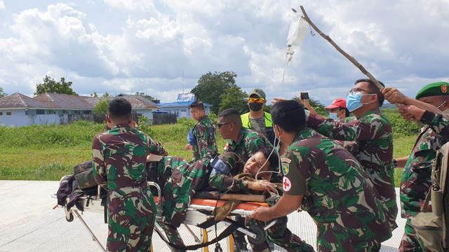 Prada Giyade Ramadhani Fattah, prajurit TNI yang tertembak di Intan Jaya, Papua. (Foto: Pendam Cenderawasih) 