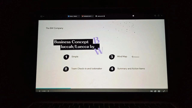 Ilustrasi proses pembuatan konsep strategi bisnis/Foto:Diambil oleh Putri Purnama Sari.