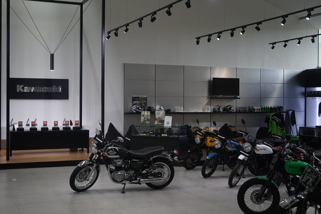 Kawasaki Motor Indonesia, Abdul Muis Jakarta. Foto: Sena Pratama/kumparan