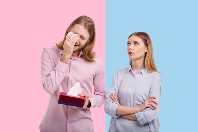 Ilustrasi mengabaikan kesedihan orang lain. Shutterstock.com