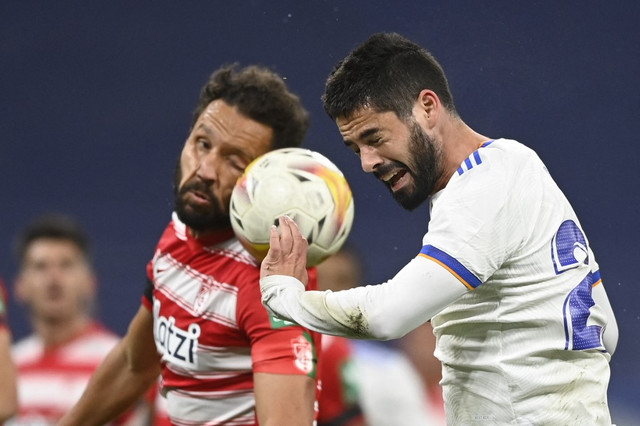 Real Madrid vs Granada. Foto: OSCAR DEL POZO / AFP