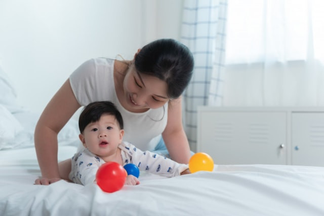 Ilustrasi mainan anak usia 6 bulan. Foto: Freepik