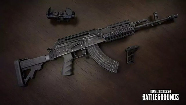 Senjata AR (Sumber: PUBG Mobile)