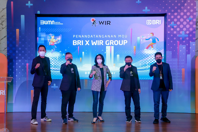 BRI teken kerja sama dengan WIR Group untuk pengembangan virtual branch. Foto: Dok. BRI