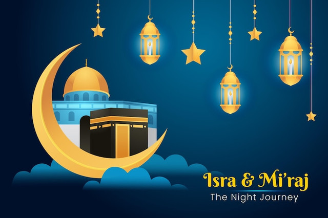 Ilustrasi Contoh Pidato Isra Miraj untuk Umat Muslim. Sumber: freepik.com/Freepik