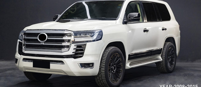 Modifikasi Toyota Land Cruiser 200 menjadi Land Cruiser 300. Foto: GBT Body Kits