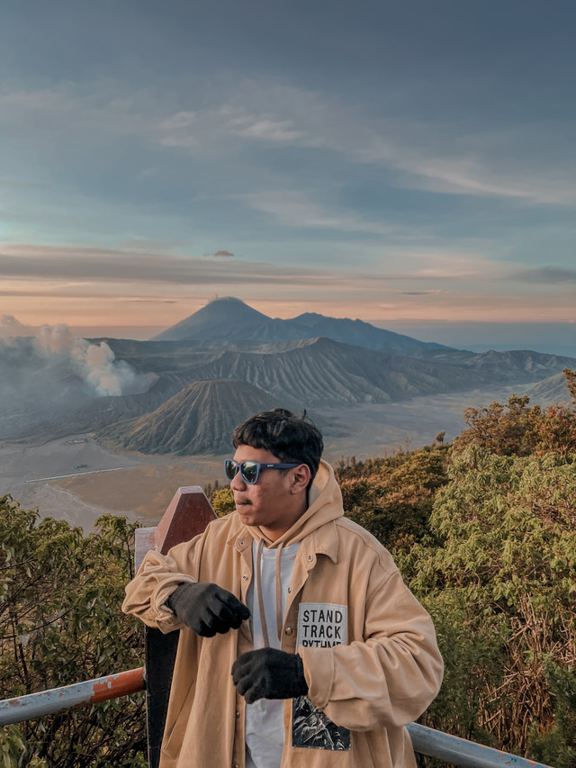 foto penulis saat di Bromo (kamis, 3 feb 2021)