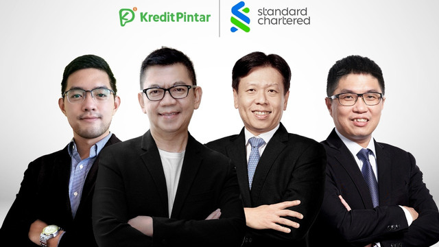 Standard Chartered jalin kerja sama dengan fintech Kredit Pintar. Foto: Kredit Pintar