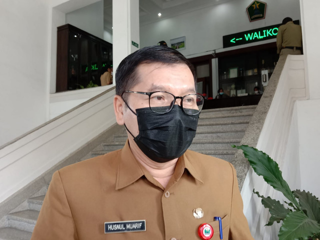 Kepala Dinas Kesehatan Kota Malang, dr Husnul Muarif. Foto: M Sholeh