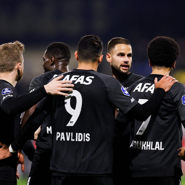 Pemain klub sepak bola Belanda AZ Alkmaar. Foto: Instagram.com/azalkmaar