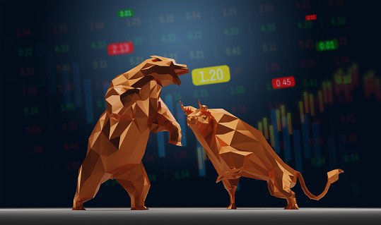 Ilustrasi Bullish pada trading saham. Foto: Unsplash.com